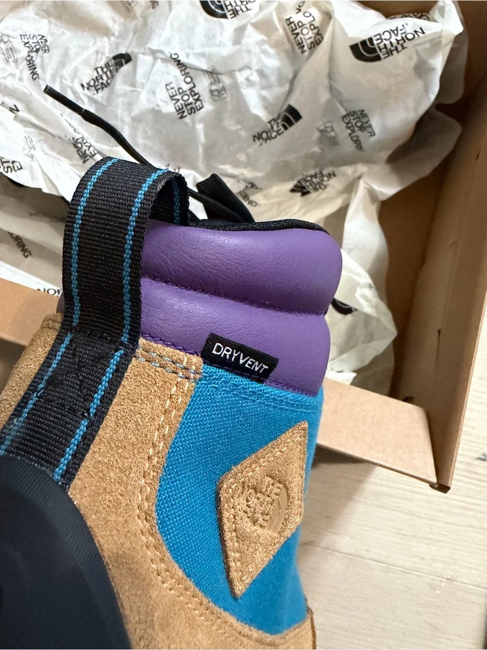 The North Face Back-To-Berkeley IV Textile Waterproof Dusk Blue/TNF Black 10.5 M